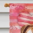 thumbnail image 3 of Carolines Treasures BB9734CHF Smooth Fox Terrier Love Flag Canvas House Size  Large multicolor, 3 of 4