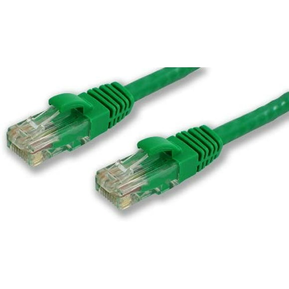 Lynn Electronics CAT6-03-GRB Câble de Raccordement à Démarrage Vert de 3 Pieds, Pack de 10