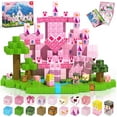 thumbnail image 1 of Bloques de construcción magnéticos Magneverse 100PCS Princess Castle, 1 of 6