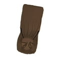thumbnail image 1 of GUOOL Housse de Chaise d'Ordinateur en Fibre de Polyester Housse Extensible Amovible Universelle Café, 1 of 7