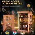 thumbnail image 2 of Sujetalibros Building Kit Zylvoxia Magic House con bloques de 1488 piezas, 2 of 7