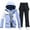 B, variant on Women's Winter Skisuit Waterproof Windproof Ski Jacket and Pants Insulated Snowsuit Snowboarding Coat
