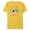 Yellow, variant on Disney and Pixar’s Monsters, Inc. Christmas Scary & Bright - Short Sleeve Blended T-Shirt for Adults - Customized-Yellow