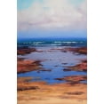 thumbnail image 2 of Gercken, Graham 14x18 Black Ornate Wood Framed with Double Matting Museum Art Print Titled - Low Tide Colours, 2 of 4