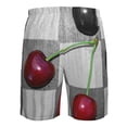 thumbnail image 6 of Naloa Cherries laid Men's Beach Shorts, Surfing shorts, Swim trunks, Quick Dry Swim Trunks for Surfing Beach Fun - Large, 6 of 9