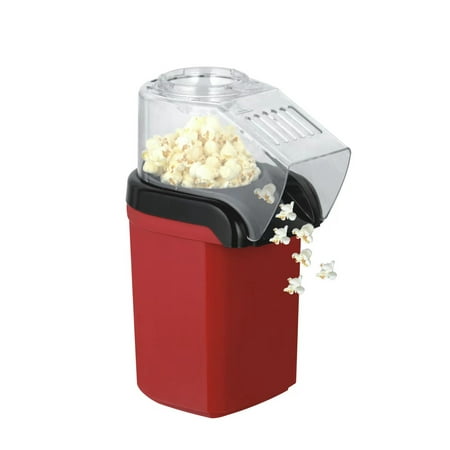 

Popcorn Maker Machine Automatic Small Heating Corn Puffer Machine Grain Popping Machine Not Oils Required Can Make The Big Fluffy Fresh Popcorn PM-1200