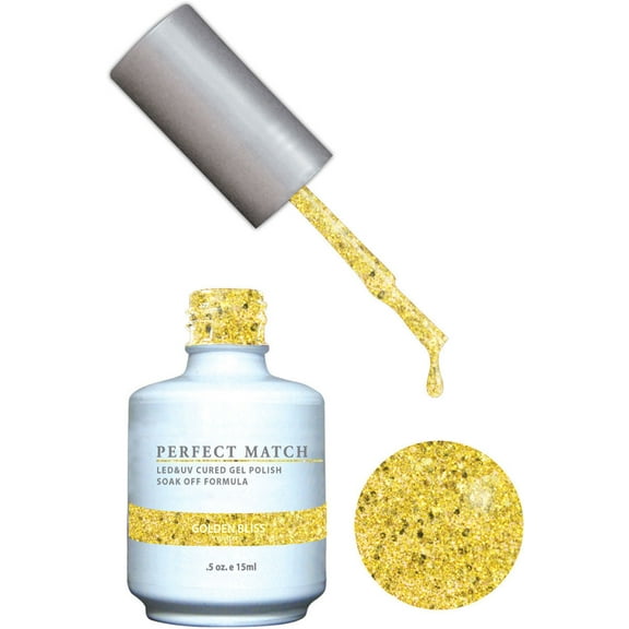 Lechat Perfect Match Duo Gel  Lacquer Golden Bliss PMS135