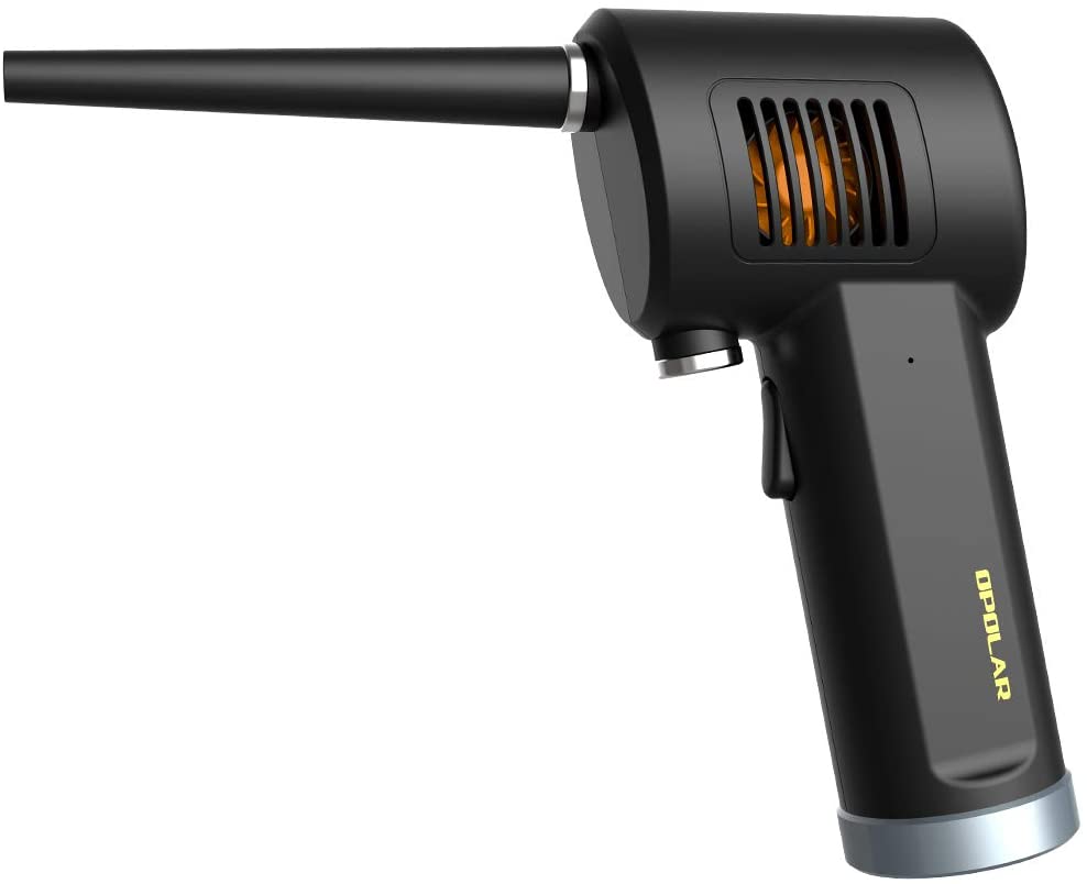 OPOLAR Cordless Air Duster for Computer Cleaning, Replaces Compressed
