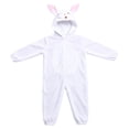 thumbnail image 4 of Ruyang Animal Hooded Jumpsuit for Toddler Boys Girls Zipper Fleece Onesie Teen Kids Theme Party Drees Up Home Wear, 4 of 4