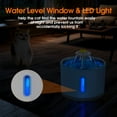 thumbnail image 5 of Qunler Cat Water Fountain, 80oz Automatic Pet Drinking Fountain with Stainless Steel Bowl, Ultra-Quiet Circulating Filter System with LED Light for Cats, 5 of 13