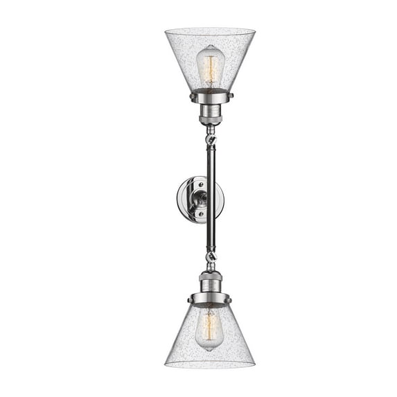 Innovations 208LPCG44LED LED Bath Vanity Franklin Restoration Chrome