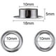 thumbnail image 1 of Kit de ojales Ormromra 12 mm ojal de metal con herramienta de ojales, 1 of 4