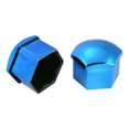 thumbnail image 2 of MYG 20x 17mm Car Hub Screw Cover Wheel Nut Cap Bolt Rims Nuts + Removal Tool Blue, 2 of 7