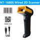 thumbnail image 2 of Lector de código de barras inalámbrico/cableado 1D 2D Lector de imágenes QR PDF417 Data Matrix Código de barras Pistola RS232 Bluetooth, 2 of 5