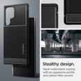 thumbnail image 4 of Spigen Rugged Armor Designed for Samsung Galaxy S22 Ultra Case (2022) - Matte Black, 4 of 5