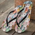 thumbnail image 3 of CHAQLIN Flip Flops for Women Comfortable Yoga Mat Slip on Summer Beach Walking Thong Cushion Sandals, 3 of 9