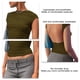 thumbnail image 3 of Camiseta de espalda abierta, camiseta de mujer de manga corta sin espalda, ajustada y sin espalda, top de verano sin espalda, apariencia llamativa, 3 of 5