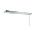 thumbnail image 7 of JONATHAN Y Orion 29" Adjustable Modern Integrated 4-Light Linear LED Metal Pendant, Chrome, 7 of 7