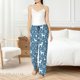 thumbnail image 4 of Balery Poodle Dog Pantalones de pijama para mujer, pijamas ultraligeros, pantalones de estar por casa-XX-Large, 4 of 6
