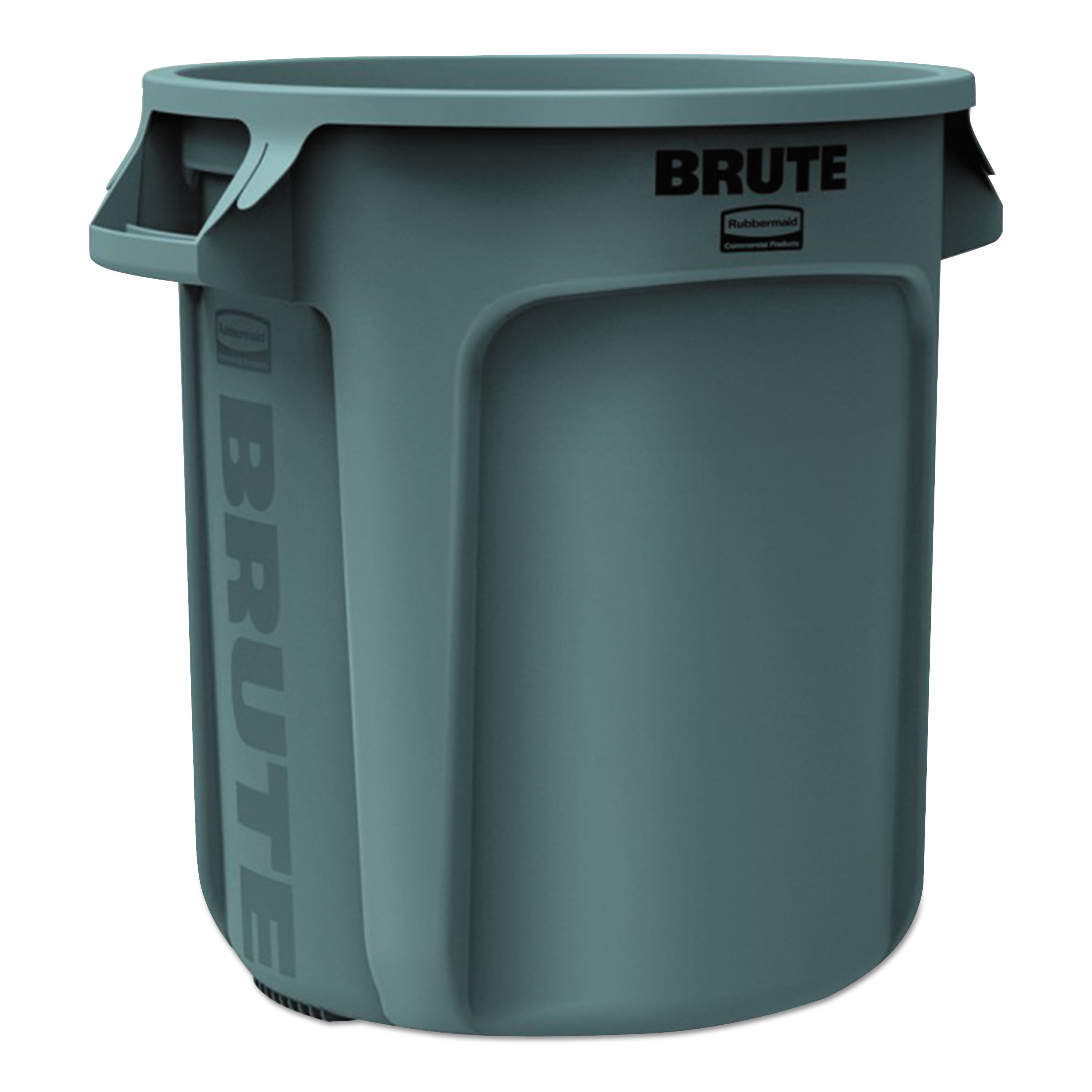 BRUTE HDPE/MDPE Rectangular Trash Can R Flat Lift RUBBERMAID 1971977 65 gal 