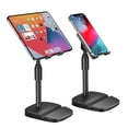 thumbnail image 1 of Soporte para teléfono celular, soporte ajustable para escritorio, compatible con fundas gruesas, 1 of 5