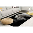 thumbnail image 4 of Wedding Rug, Modern Rugs, Customs Rug, Anti-Slip Carpet Rug, Black And White Horse Rugs, Animal Rug, Runner Rug, Horse Rug, Luxury Rug, 2.3'x3.3' - 70x110 cm, 4 of 8