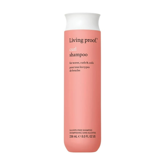 Champú para rizos Living Proof para cabello ondulado, rizado y enrollado, fortalece y define los rizos, 8 oz