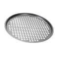 thumbnail image 2 of Bandeja para pizza con agujeros, práctica bandeja para servir pizzas, ideal para el hogar, pasteles y pan. 36 cm, 2 of 9