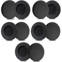CuWire Earbud Cover for Sennheiser PX100, Black 10 Counts, 5 Pack