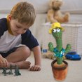 thumbnail image 4 of Electronic Singing Dancing Cactus Doll USB Escultura Niños Juguetes de peluche (B) Tmvgtek Oficina Multiescena Multifunción, 4 of 6