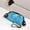 Blue, variant on Alikpop Hard Shell Adult PC Cosmetic Travel Makeup Case with Zipper, Leopard Print Multicolor, 1 Piece