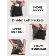 thumbnail image 2 of Weardear 18" High Waisted Skirts for Women Pleated Athletic Skorts with 4 Pockets Inner Drawstring Golf Skirts for Tennis Workout, 2 of 6