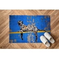 thumbnail image 6 of Home Decor Rug, Modern Rugs, Street Rugs, Printed Rugs, Banksy Leopard Rug, Soft Rugs, Painting Rugs, Leopard Graffiti Rug, Customs Rug, 2.6'x9.2' - 80x280 cm, 6 of 8