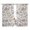 Dark gray, variant on Grey Paisley Semi Sheer Window Curtains 96 Inches Long, Boho Flower Botanical Leaf Branch Rod Pocket Voile Silky Chiffon Curtain Light Filtering Drapes for Living Room, Kitchen, 52"x96", 2 Panels