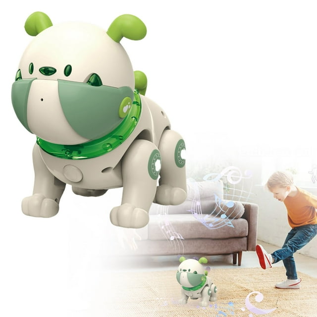 IMENGL Educational Games Learning Toys Education Toys Sensitive Interactive Mechanical Dog Music Dance Recording Reread Remote Toy Dog Activities for Toddlers 1-3,Toddler Magnets for Refrigerator,An