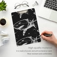 thumbnail image 5 of FMSHPON Shark Clipboard Hardboard Wood Nursing Clip Board and Pull for Standard A4 Letter 13x9 inches, 5 of 7
