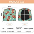 thumbnail image 3 of Pioneer Flower Seat Covers for Dining Room Chairs Set Of 4,Stretch Printed Washable Chair Seat Cover with Elastic Ties and Button,Removable Waterproof Couch Cushion Covers, 3 of 6