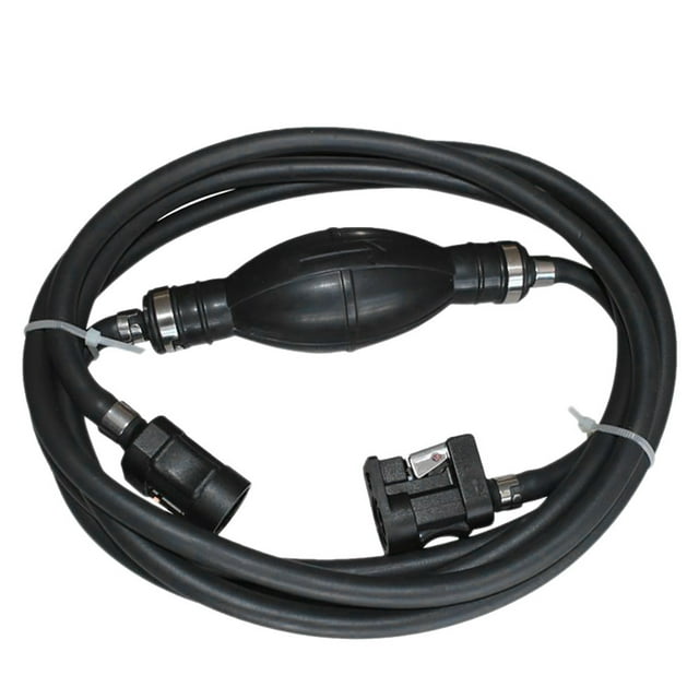 300CM Boat Fuel Line Hose 6mm Gas Hose Connector Outboard Boat Engine Petrol Tank Connectors Kit for Motor
