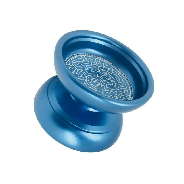serony BEBOOYOYO Cool Alloy Professional YoYo Ball Bearing String Trick Toy Blue