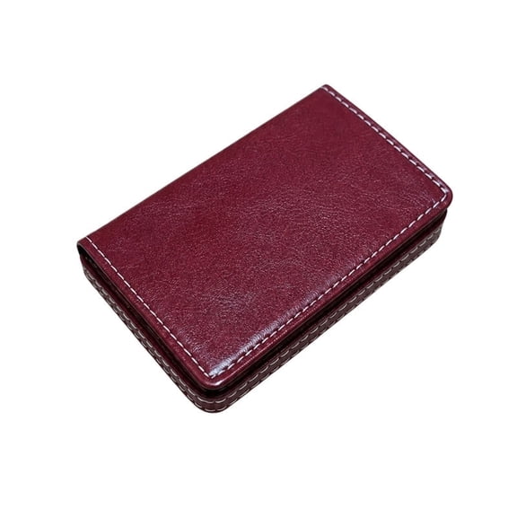 Men's Genuine Leather Wallet | Slim Bi-Fold Wallet with Multiple Card Slots & Cash Compartment | Durable Everyday Wallet for Men|RD1-Maroon