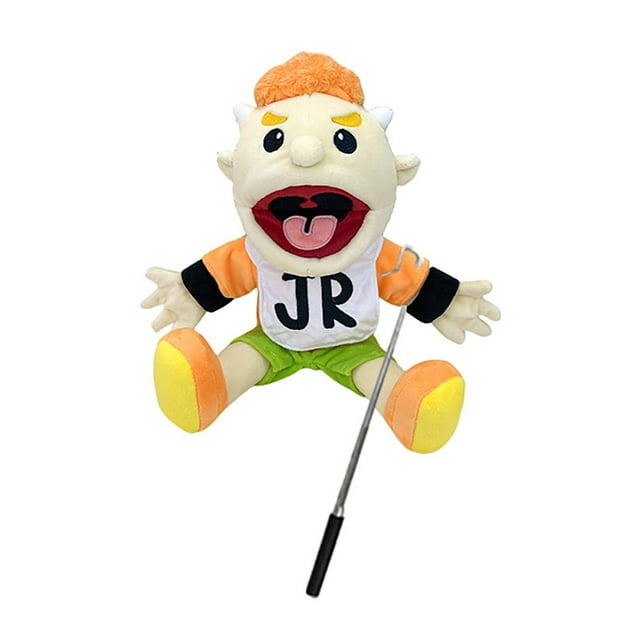 2024 New Jeffy Puppet Plush Toy, Family Hand Puppet Soft Plush Toy, Hand Puppet for Play House, Funny Puppet's Toy