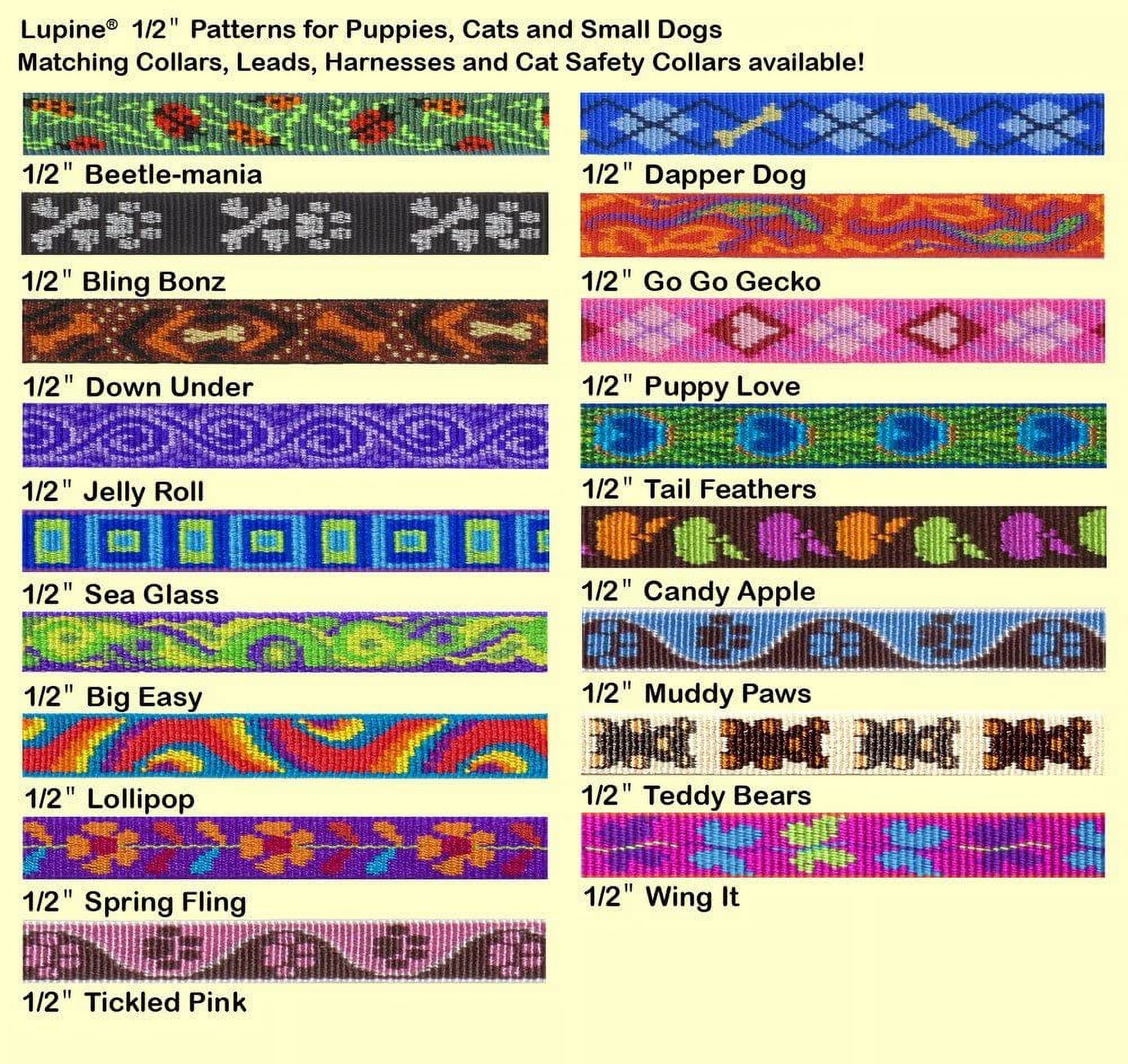 1/2in Jelly Roll 12-20 H-Style Cat Harness