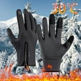 thumbnail image 2 of Womens Gloves Winter Warm Gloves Men Touch Screen Ski Gloves Anti Windproof Thermal Running Hiking Winter Gloves, 2 of 3