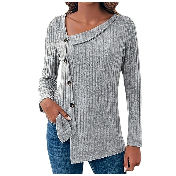 Karight Long Sleeve Shirts for Women Fall Fashion 2025 Dressy Casual Blouses