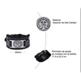 thumbnail image 3 of Pulsera de Cuero MADIOLA Yggdrasil Arbol de la Vida Negro ajustable para Hombre Mujer Novio Pareja Enamorado, 3 of 6