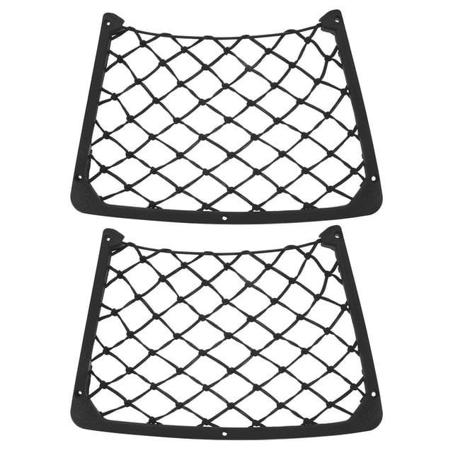 SHISUYAN 2pcs Car Net Pocket Car Mesh Storage Pocket Car Trunk Net Organizer RV Storage Net