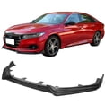 thumbnail image 3 of Ikon Motorsports 3PCS Front Bumper Lip Spoiler Air Dam Chin Deflector Splitter Added on Bodykit Replacement Compatible With 2021-2022 Honda Accord IKON V1 Style PP Polypropylene Matte Black, 3 of 9