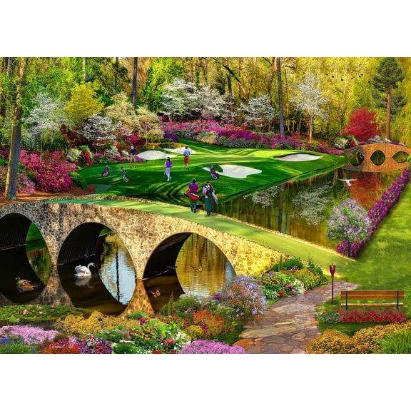 Par for the Course - 1000 Piece Jigsaw Puzzle by Vermont Christmas Company