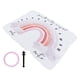 thumbnail image 1 of Manta de hito mensual para bebé de arcoíris, manta de fondo de tamaño grande para bebé, suave y agradable para la piel, para niñas y niños recién nacidos, 1 of 9