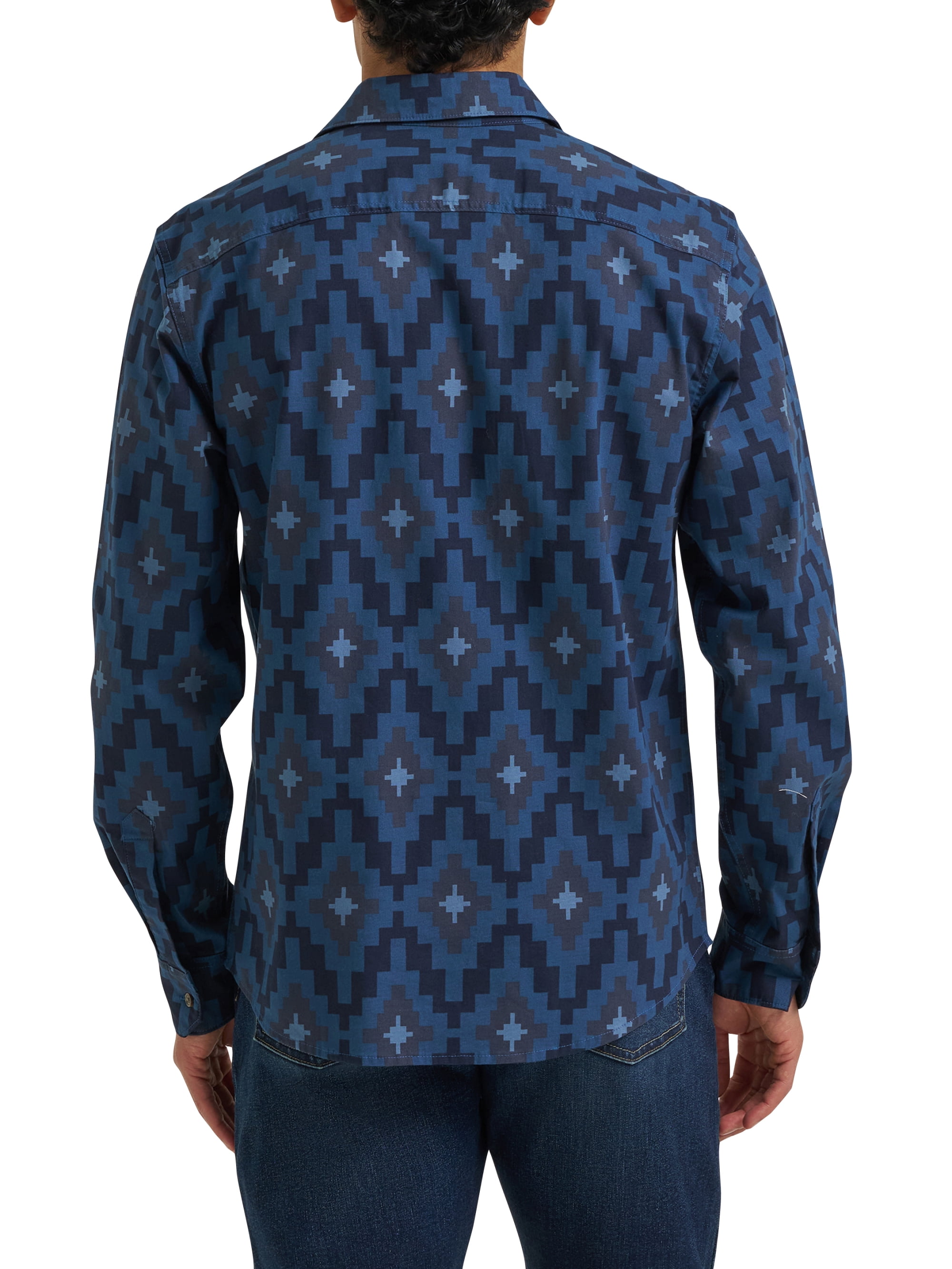 Wrangler® Men's Long Sleeve Woven Shirt